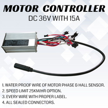 ALTER 36V 250W (002S) CYCLE HUB MOTOR KIT (BLACK) Alter Bikes