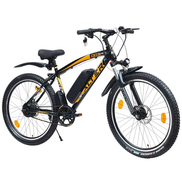 ALTER 26" 003PRO MODEL ELECTRIC CYCLE| REMOVABLE LI-ION BATTERY| PAS WITH 5 CONTROL MODE| 95% PRE ASSEMBLED WITH CHARGER Alter Bikes